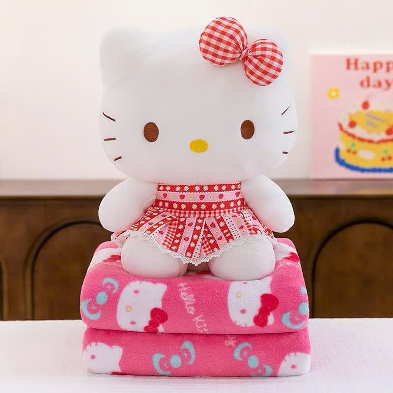 Kitty Váy Đỏ Caro