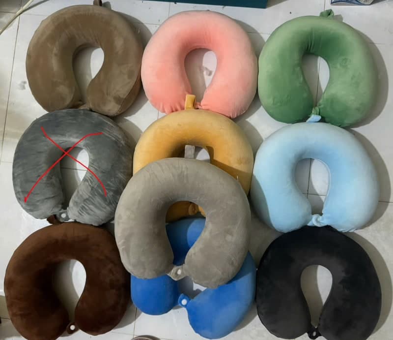 Gối Cổ Nhiều Màu
